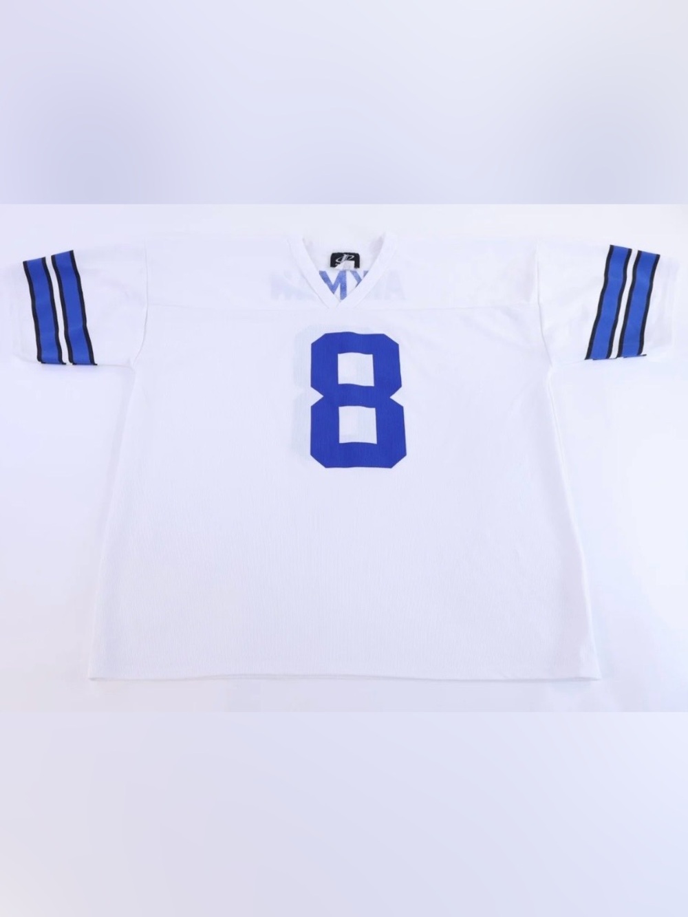 Vintage 90s Troy Aikman #8 Dallas Cowboys Logo Athletic NFL Football Jersey XL